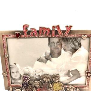 Heart Horizontal Silver Picture Frame Home Decor